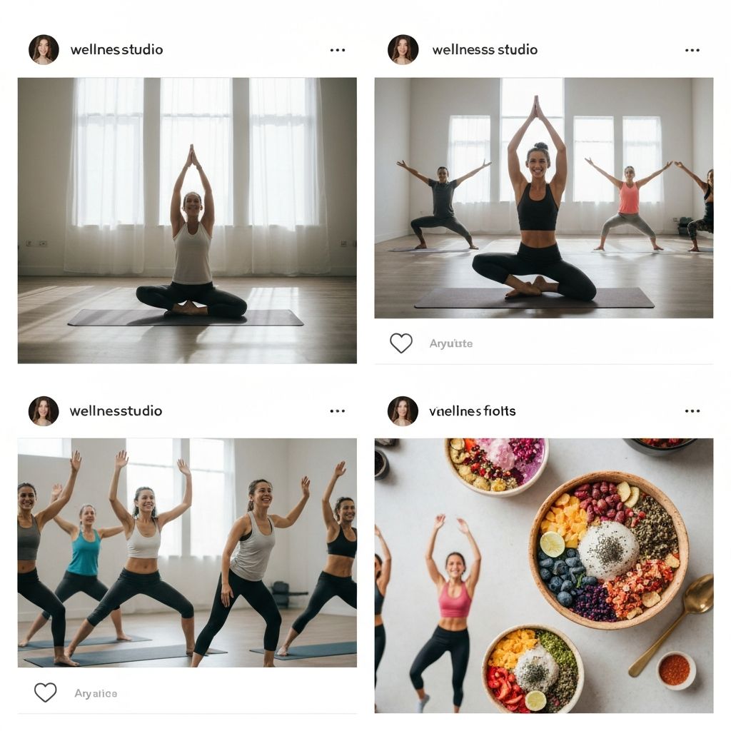 Wellness Studio Social Media